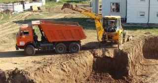 Котлован для дома Гуково, цена от 312 руб./м3.