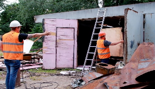 Демонтаж гаражей в Гуково, цена от 1763 руб. – услуги под ключ от 2Землекопа-Гкв